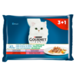 Perle Karma dla kotów kolekcja mini filecików w sosie z warzywami 340 g (4 x 85 g)