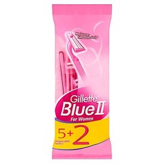 Gillette Blue II Jednorazowa maszynka do golenia dla kobiet 7 sztuk
