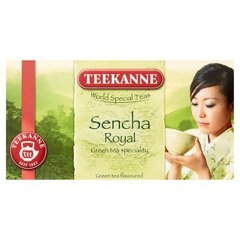 Teekanne World Special Teas Sencha Royal Aromatyzowana herbata zielona 35 g (20 torebek)