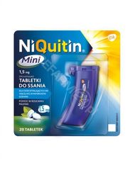 NiQuitin Mini tabl do ssania 1,5 mg