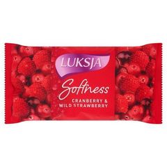 Luksja Softness Cranberry & Wild Strawberry Mydło kosmetyczne