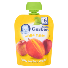 Gerber Deserek Jabłko mango po 6 miesiącu