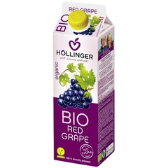 Hollinger Sok Z Czerwonych Winogron 100% bez cukru Bio