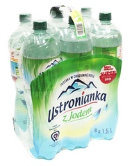 Ustronianka Naturalna woda mineralna gazowana z jodem
