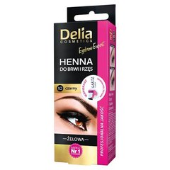 Delia Cosmetics Procolor Henna do brwi i rzęs żelowa 1.0 czarny