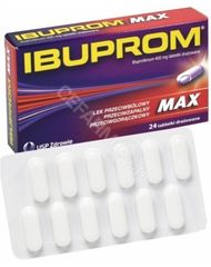 Ibuprom Max lek przeciwbólowy 400 mg