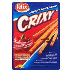 Felix Crixy Paluszki krakersowe o smaku czerwona papryka