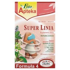 Fito Apteka Formuła 4 Super Linia Suplement diety Herbatka ziołowa 40 g (20 torebek)