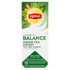 Lipton Herbata zielona o smaku orientalnych przypraw 32,5 g (25 x 1,3 g)