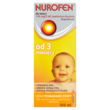 Od 3 miesięcy 100 mg/5 ml Zawiesina doustna dla dzieci smak pomarańczowy