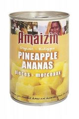 AMAZIN Ananas w kawałkach BIO