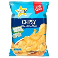 Star Chipsy śmietana i cebulka