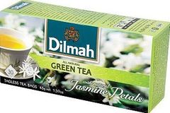 Dilmah Herbata zielona z kwiatami jaśminu 45 g (30 torebek)