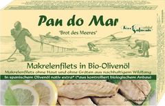 PAN DO MAR filety z makreli w BIO oliwie