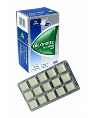 Nicorette Icy White 2 mg Guma do żucia lecznicza