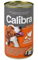 Calibra Adult Dog - indyk z kurczakiem i makaronem