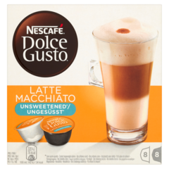 Nescafé Dolce Gusto Latte Macchiato Kawa w kapsułkach 168 g (16 sztuk)