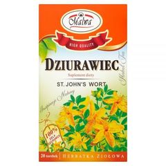Malwa Dziurawiec Suplement diety Herbatka ziołowa 30 g (20 torebek)