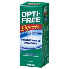 Alcon OPTI-FREE 355ml Express Wielofunkcyjny płyn dezynfekujący do miękkich soczewek kontaktowych