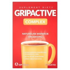 Gripactive Hot Suplement diety 6 saszetek