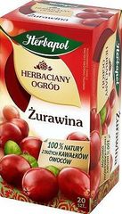 Herbapol Herbaciany Ogród Żurawina Herbatka owocowo-ziołowa 50 g (20 torebek)