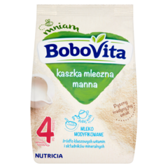 Bobovita Kaszka mleczna manna po 4 miesiącu