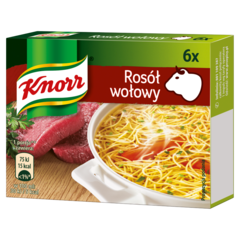Knorr Rosół wołowy 60 g (6 kostek)