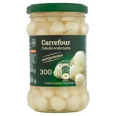 Carrefour Cebulka srebrzysta marynowana