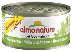 Almo Nature  Classic in Jelly Kurczak z ananasem - puszka 