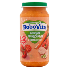 Bobovita Warzywa z kurczakiem w pomidorach 1-3 lata