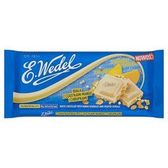 E. Wedel Czekolada biała z cząstkami mango i chrupkami