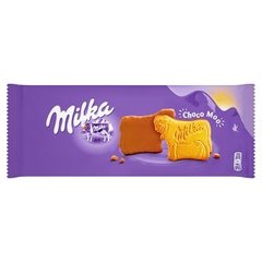 Milka Choco Moo Ciastka oblane czekoladą mleczną z mleka alpejskiego
