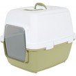 Stefanplast Cathy Comfort Toaleta dla kota Oliwka z filtrem i łopatką