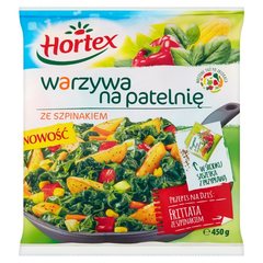Hortex Warzywa na patelnię ze szpinakiem