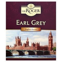 Sir Roger Earl Grey Herbata czarna ekspresowa 200 g (100 torebek)