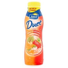 Jovi Duet Napój jogurtowy o smaku melon-truskawka