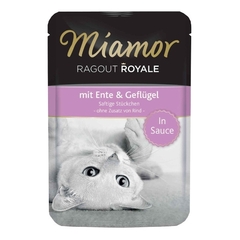 Miamor Ragout Royale kaczka i drób w sosie dla kotów