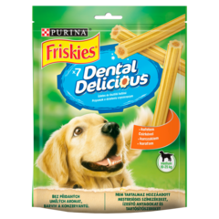 Friskies Dental Delicious Karma dla psów z kurczakiem 200 g (7 sztuk)