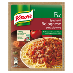 Knorr Fix spaghetti bolognese extra ziołowe