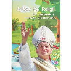 Format Zeszyt A5 48K Kratka Religia - Św. Jan Paweł II