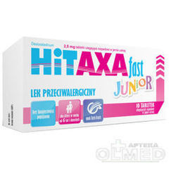 ADAMED CONSUMER HEALTHCARE Hitaxa Fast junior - tabletki przeciwalergiczne