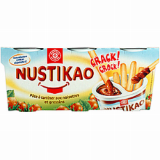 Wiodąca Marka KREM ORZECHOWY Z PALUSZKAMI 3x60G