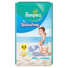 Pampers Pampers Splashers, R4-5, 11 jednorazowych pieluch do pływania