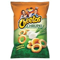 Cheetos Chrupki kukurydziane o smaku zielonej cebulki
