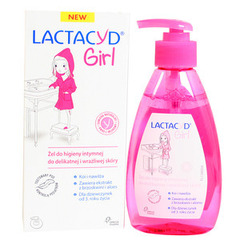Lactacyd Girl Żel do higieny intymnej do delikatnej i wrażliwej skóry