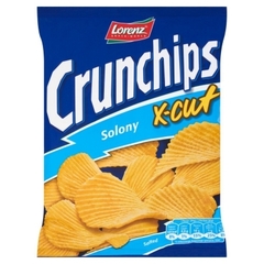 Lorenz Crunchips X-CUT Chipsy Solone