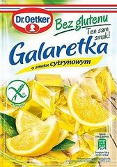 Dr. Oetker Galaretka bez glutenu o smaku cytrynowym