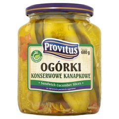 Provitus Ogórki konserwowe kanapkowe
