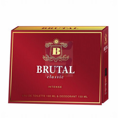 Brutal Classic Intense Zestaw kosmetyków Woda perfumowana 100 ml + dezodorant 150 ml