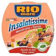 Rio Mare Insalatissime Messicana e Tonno Gotowe danie z warzyw i tuńczyka